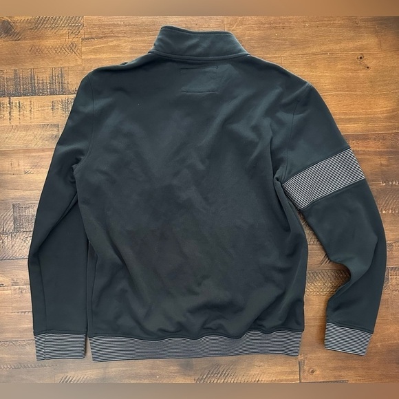 Marc Ecko Jacket Mens L Cut & Sew Black & Gray No 07243 Field Bomber - Picture 8 of 10